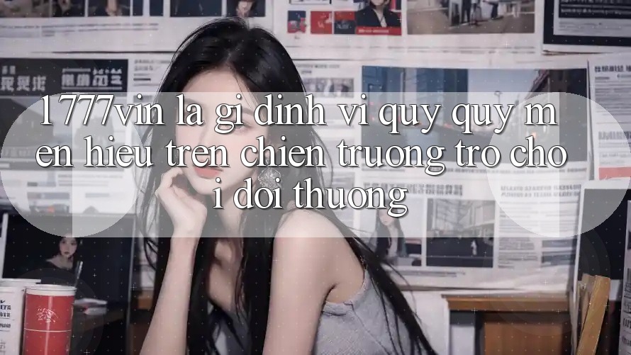 1. 777vin Là Gì? Định Vị Quý quý mến Hiệu Trên Chiến trường Trò chơi Đổi Thưởng