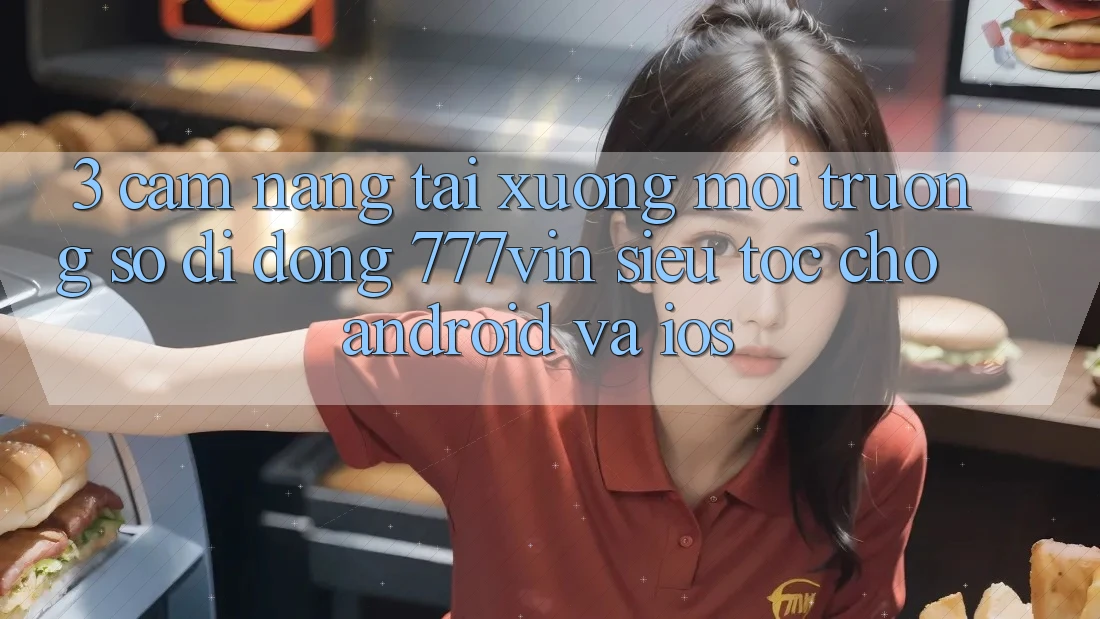3. Cẩm nang Tải xuống Môi trường số di động 777vin Siêu Tốc Cho Android Và iOS