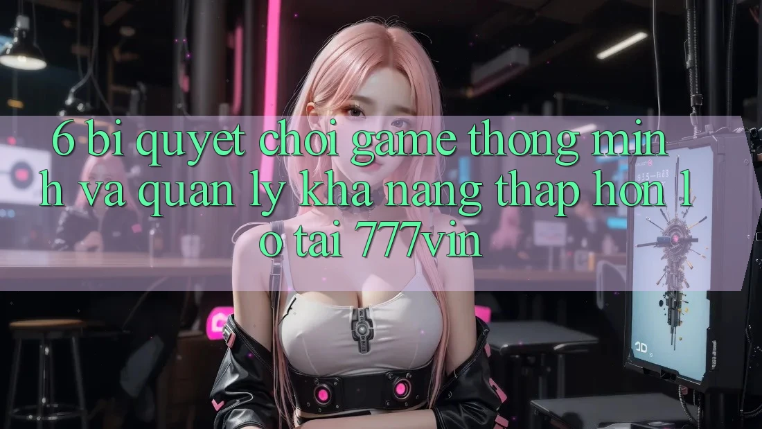 6. Bí Quyết Chơi Game Thông Minh Và Quản Lý Khả năng thấp hơn lỗ Tại 777vin