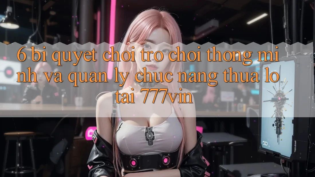 6. Bí quyết Chơi Trò chơi Thông Minh Và Quản Lý Chức năng thua lỗ Tại 777vin