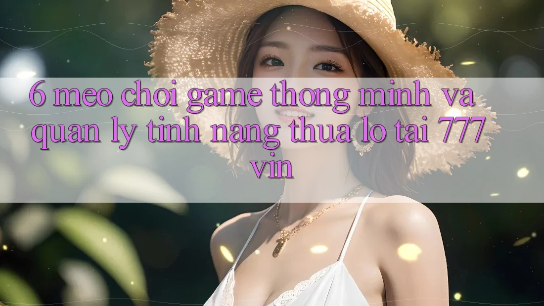 6. Mẹo Chơi Game Thông Minh Và Quản Lý Tính năng thua lỗ Tại 777vin