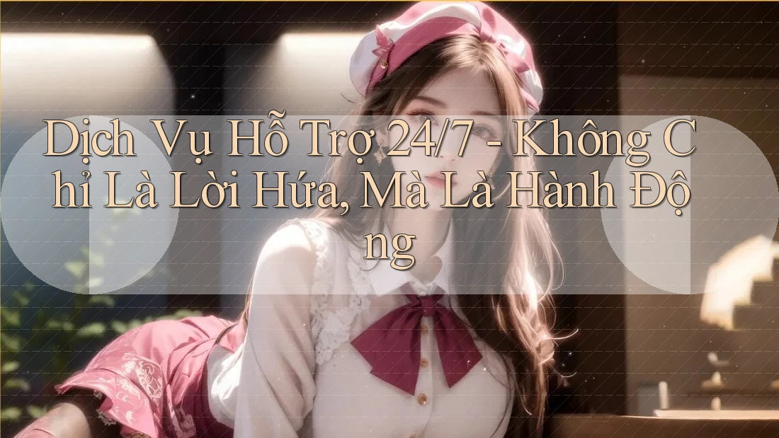 Dịch Vụ Hỗ Trợ 24/7: Không Chỉ Là Lời Hứa, Mà Là Hành Động