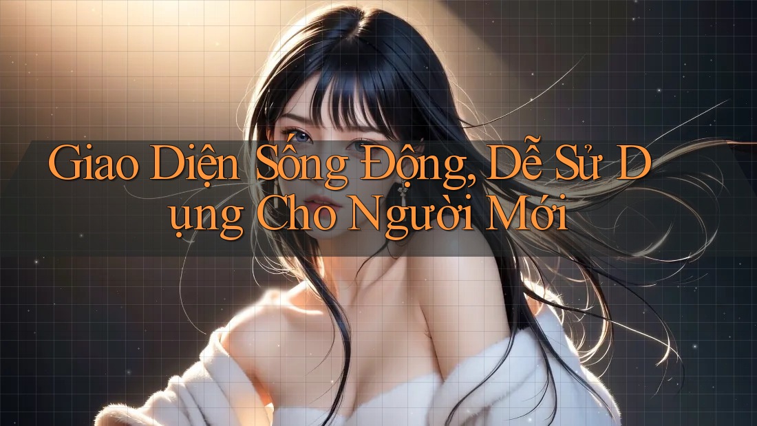 Giao Diện Sống Động, Dễ Sử Dụng Cho Người Mới