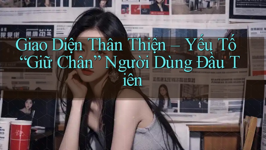 Giao Diện Thân Thiện – Yếu Tố “Giữ Chân” Người Dùng Đầu Tiên