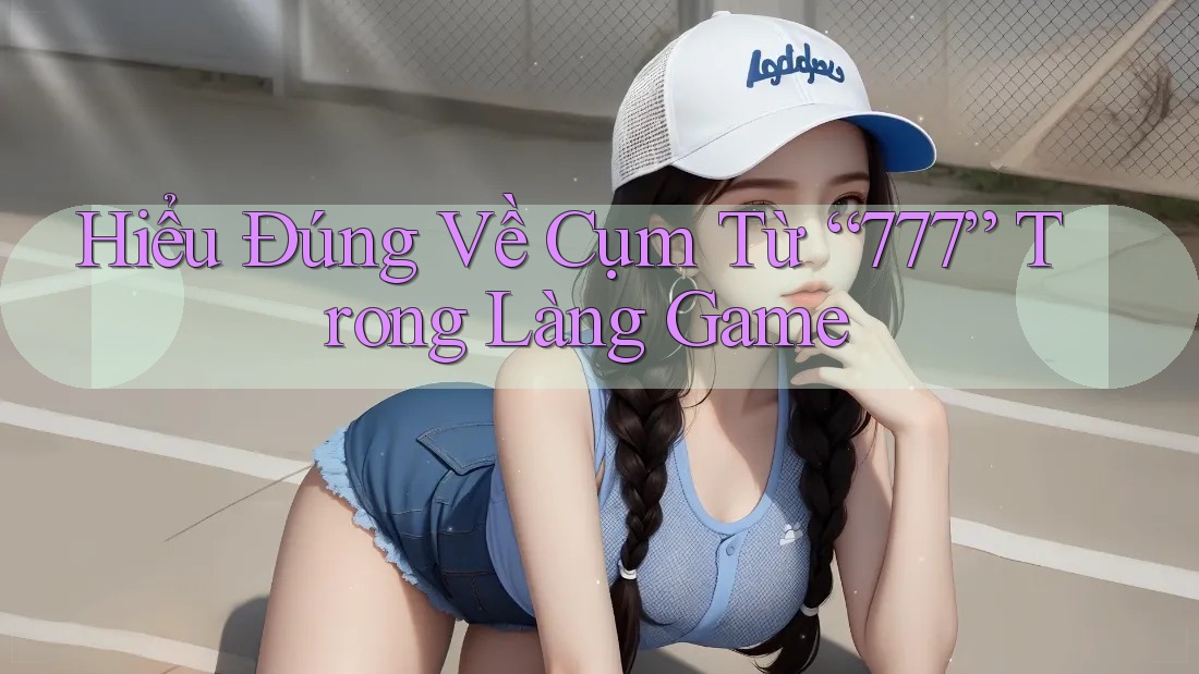 Hiểu Đúng Về Cụm Từ “777” Trong Làng Game