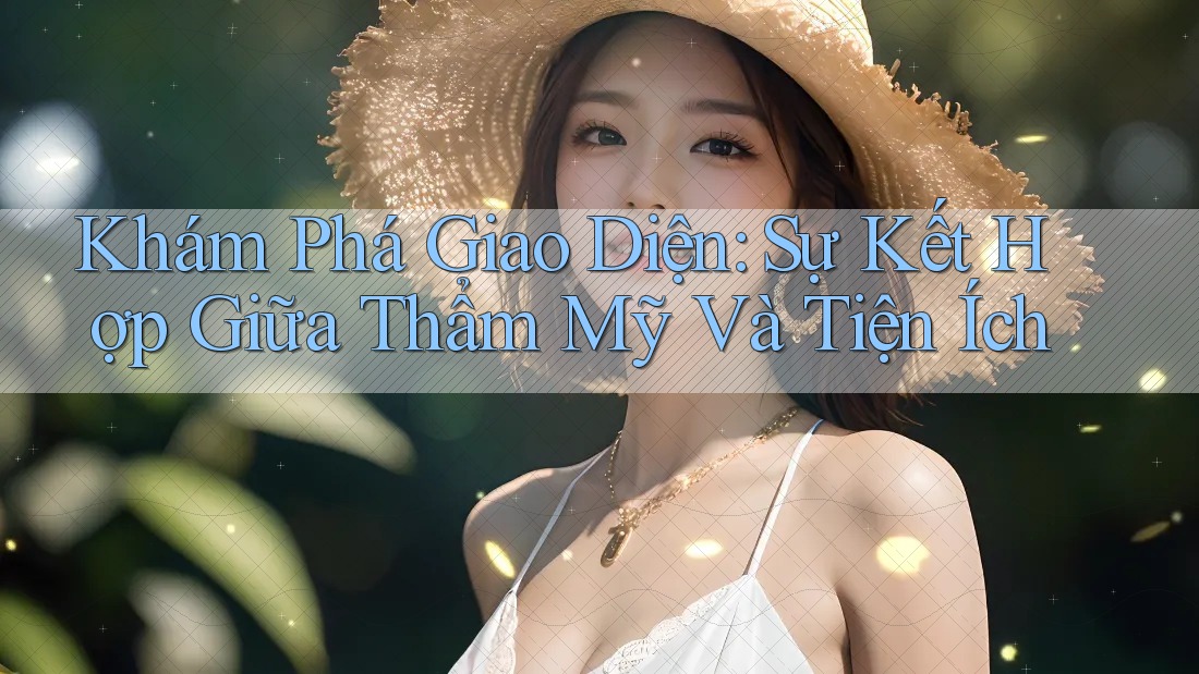 Khám Phá Giao Diện: Sự Kết Hợp Giữa Thẩm Mỹ Và Tiện Ích