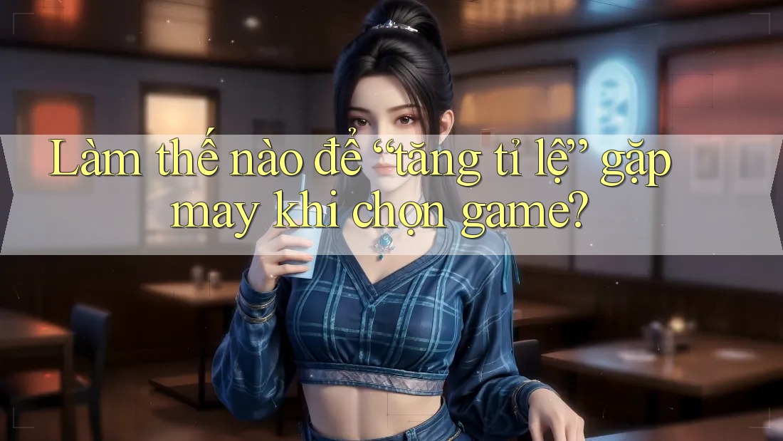 Làm thế nào để “tăng tỉ lệ” gặp may khi chọn game?