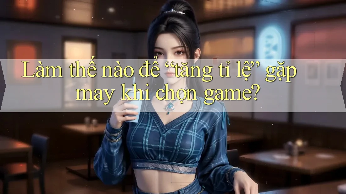 Làm thế nào để “tăng tỉ lệ” gặp may khi chọn game?