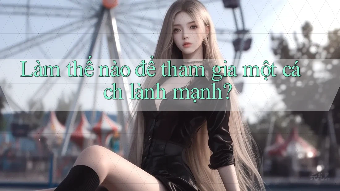 Làm thế nào để tham gia một cách lành mạnh?