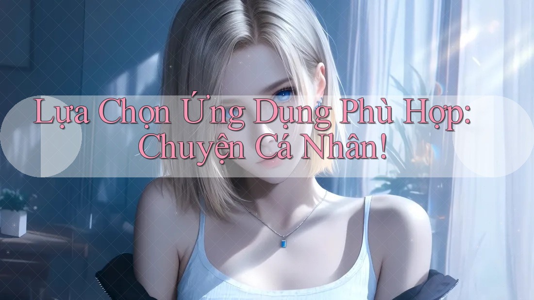 Lựa Chọn Ứng Dụng Phù Hợp: Chuyện Cá Nhân!