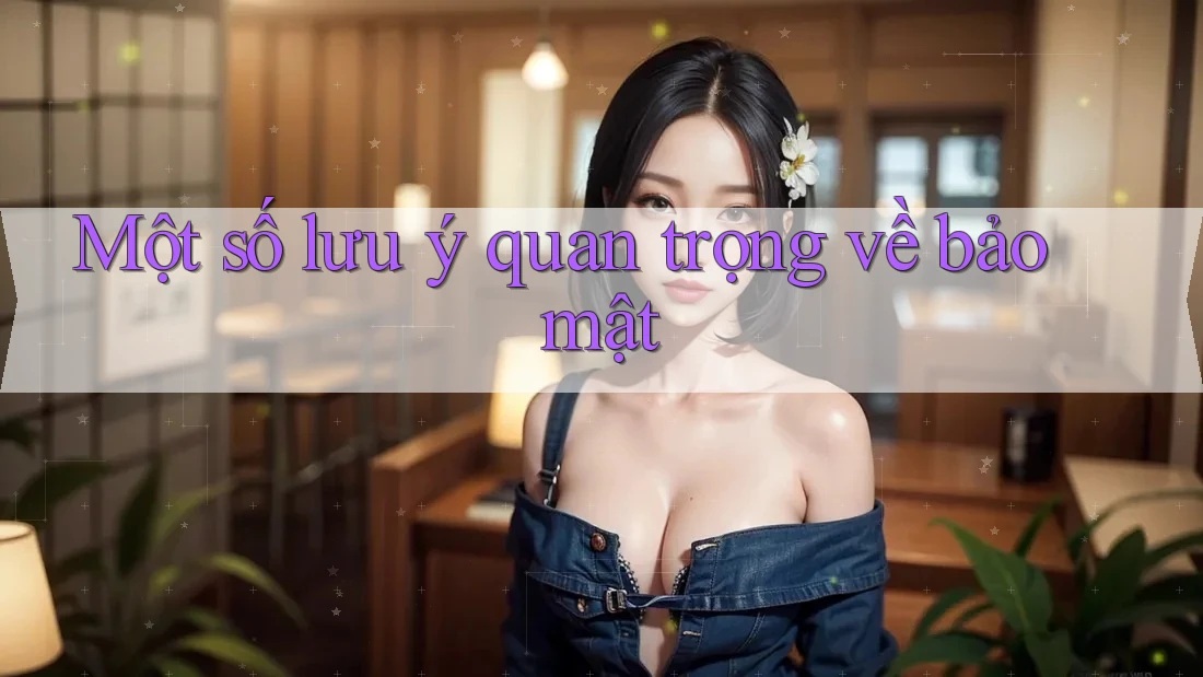 Một Số Lưu Ý Quan Trọng Về Bảo Mật