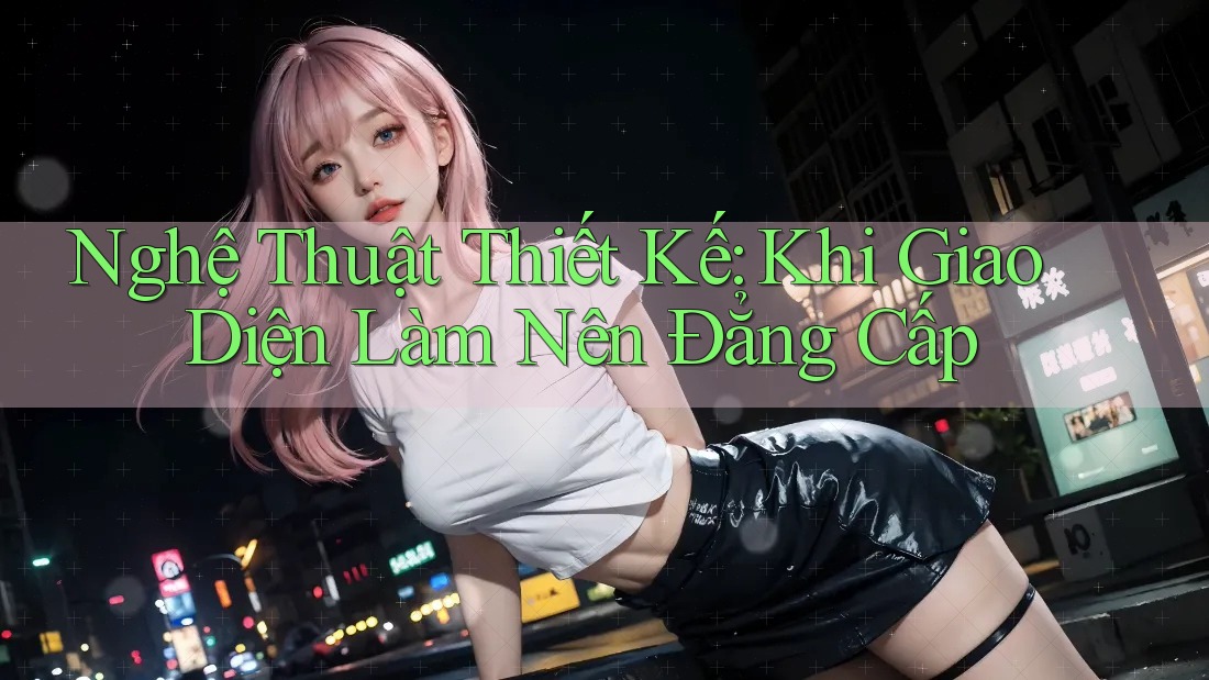 Nghệ Thuật Thiết Kế: Khi Giao Diện Làm Nên Đẳng Cấp