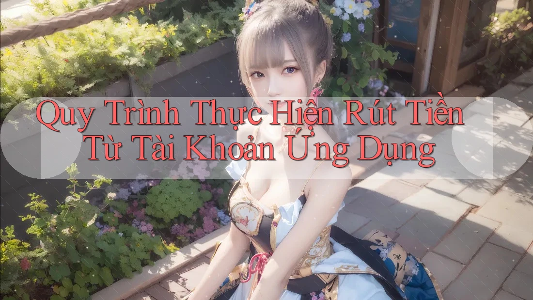 Quy Trình Thực Hiện Rút Tiền Từ Tài Khoản Ứng Dụng
