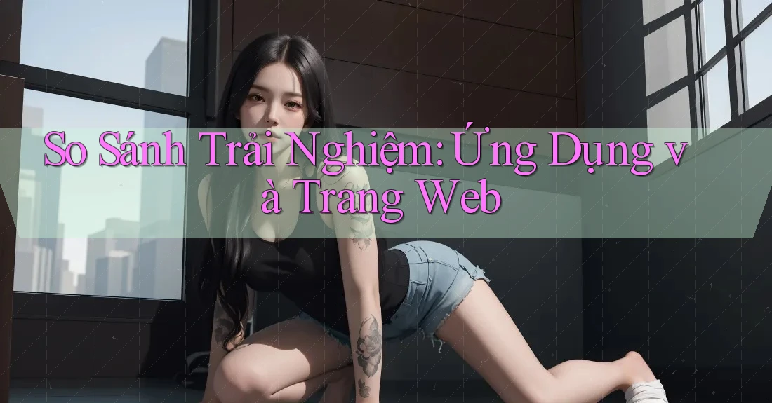 So Sánh Trải Nghiệm: Ứng Dụng và Trang Web
