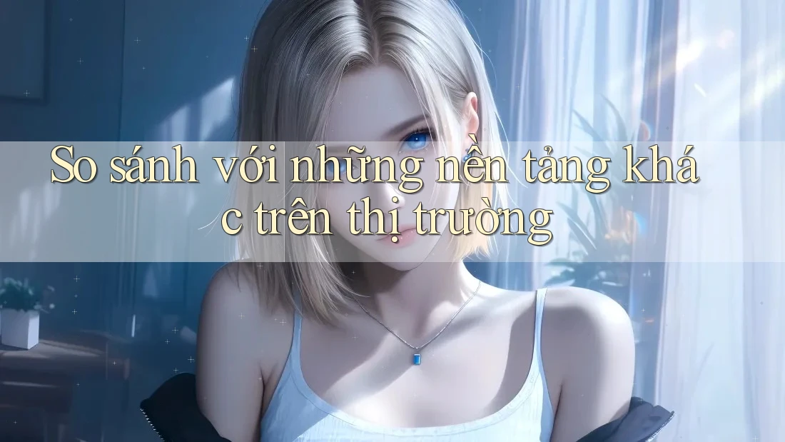 So sánh với những nền tảng khác trên thị trường