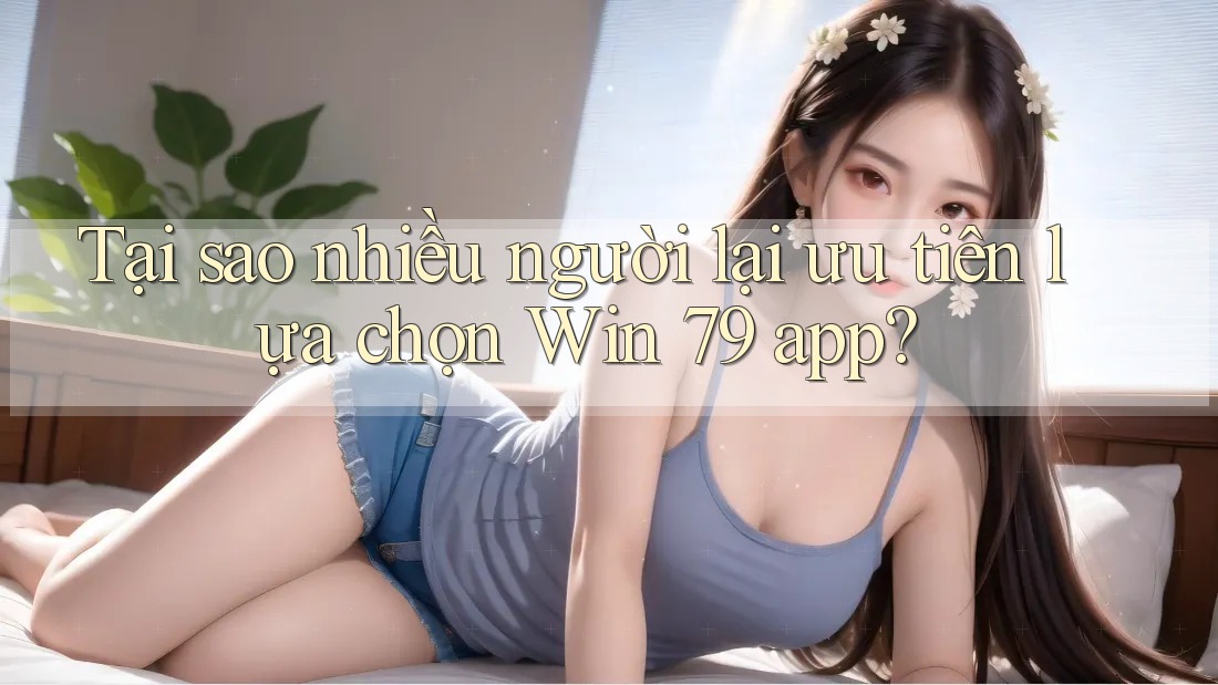 Tại sao nhiều người lại ưu tiên lựa chọn Win 79 app?