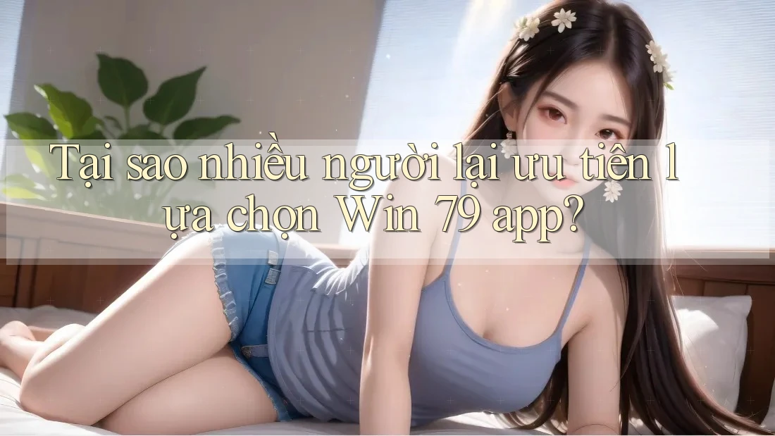 Tại sao nhiều người lại ưu tiên lựa chọn Win 79 app?