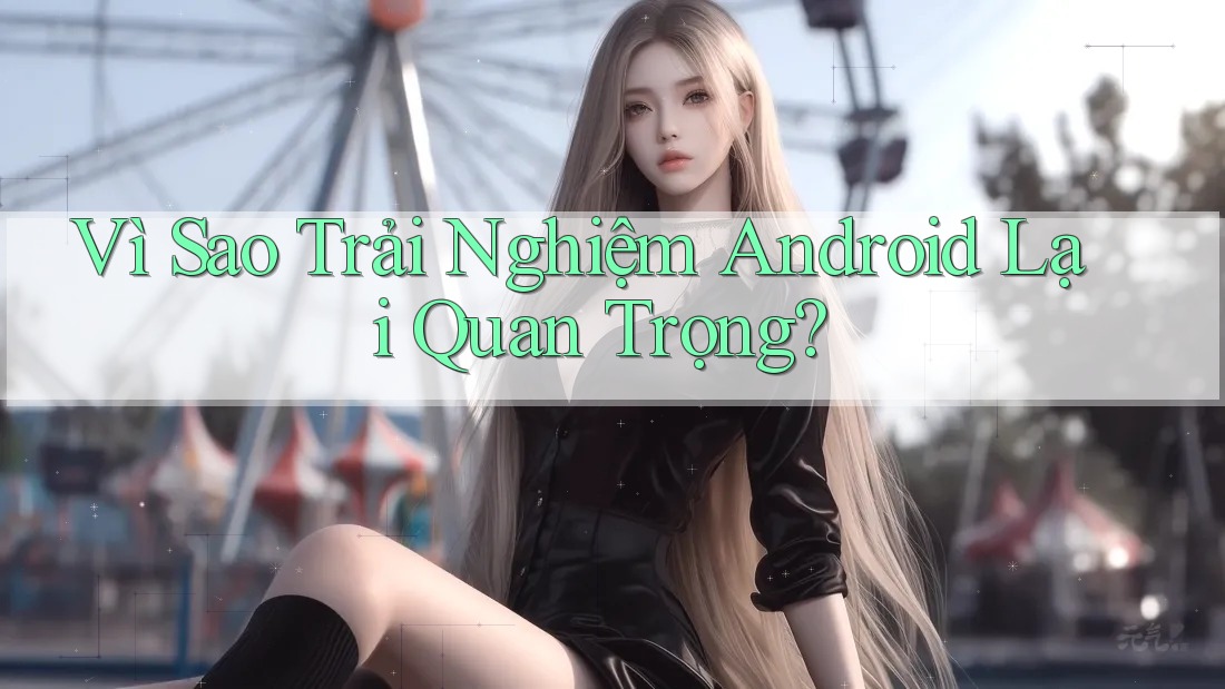 Vì Sao Trải Nghiệm Android Lại Quan Trọng?